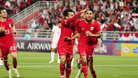 Lumat Yordania 4-1, Indonesia Lolos ke Perempatfinal Piala Asia U-23 2024