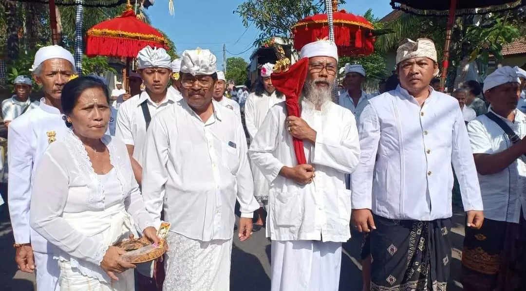 Tradisi Ngerebeg Keris Ki Baru Gajah di Kediri, Tabanan